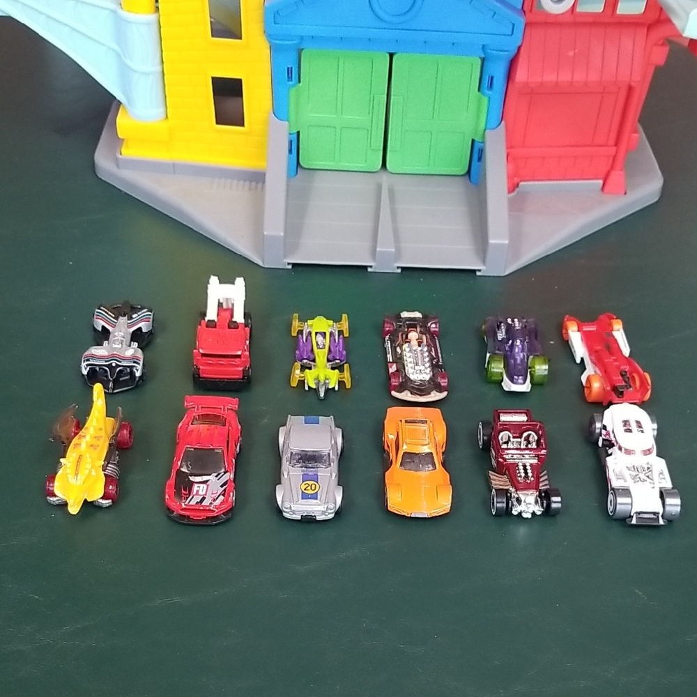 Hot Wheels Assorted Kids Toy Cars - Multi-Color Playset - Set No. Three